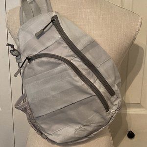 Eddie Bauer Ripstop Sling Backpack Silver